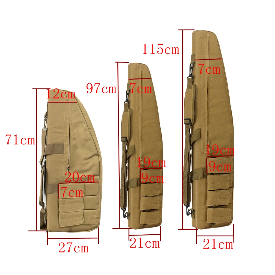 

3 size Nylon Rifle Tactical Gun Bags Hunting Airsoft Gun Bag Rifle Case Shoulder Gun Bag