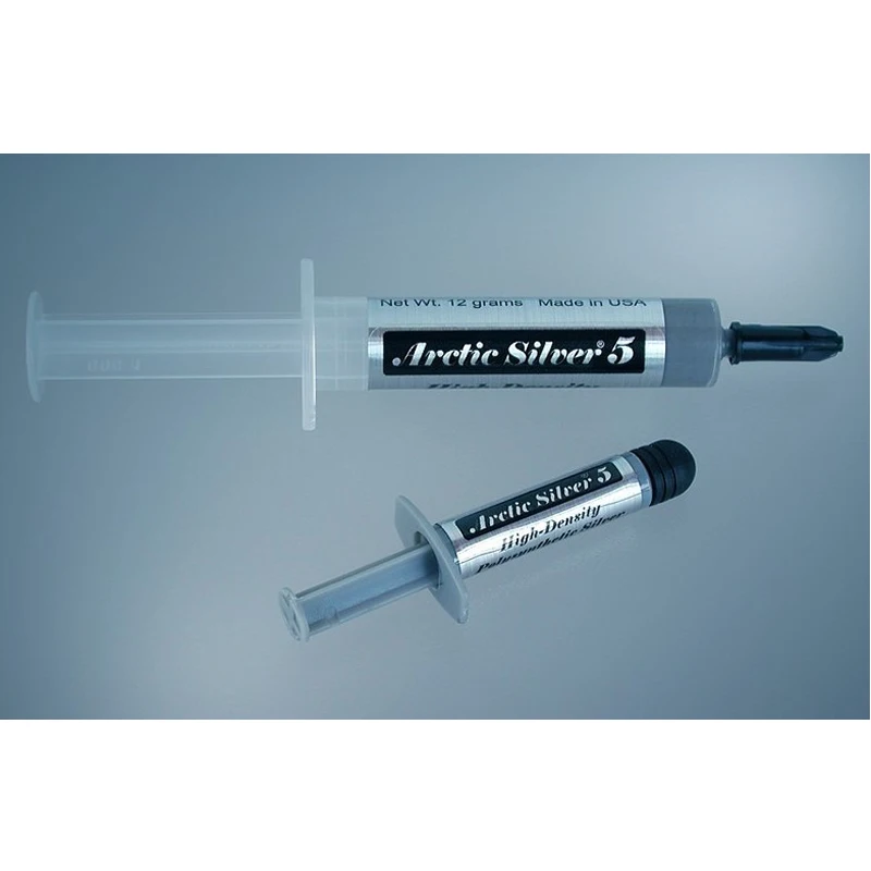 Arctic Silver 5 высокой плотности полисинтетическое серебряное термальное соединение 3,5 г трубка Тепловая гризная, силиконовая гризная
