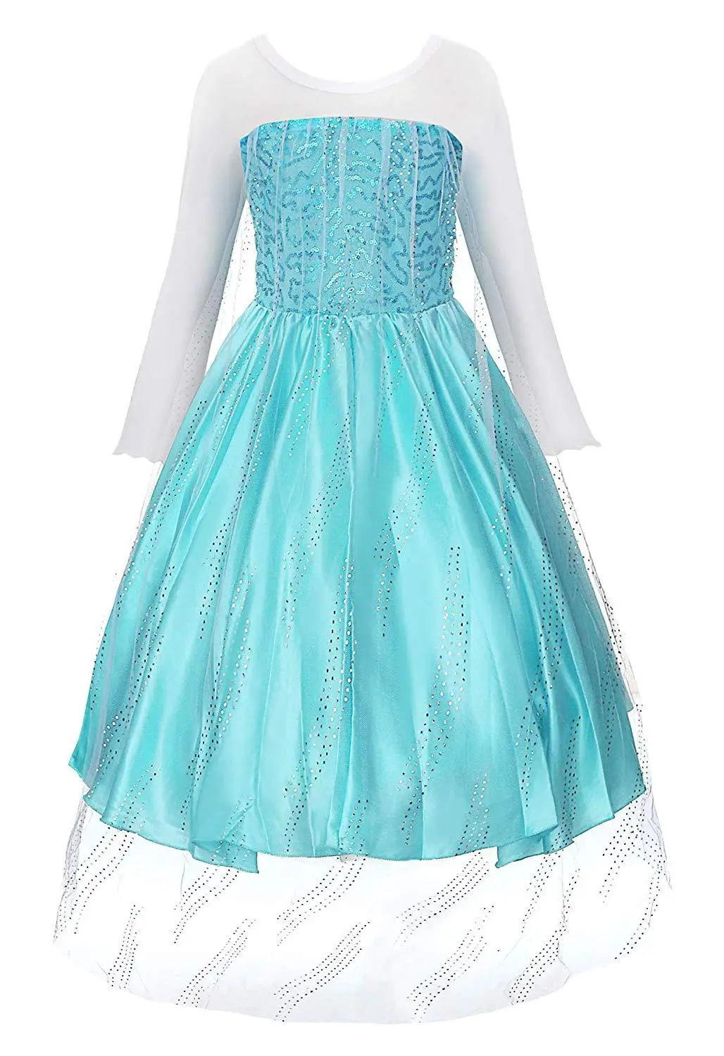 Вечерние платья Эльзы костюм королевы платье принцессы Анны для девочек |