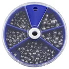 100 шт. рыболовные грузила Cheburashka, рыболовные аксессуары, джиг-головка, пулевые грузики, Мягкая приманка, группа 0,3 г, крючок, рыболовные снасти с усилиями