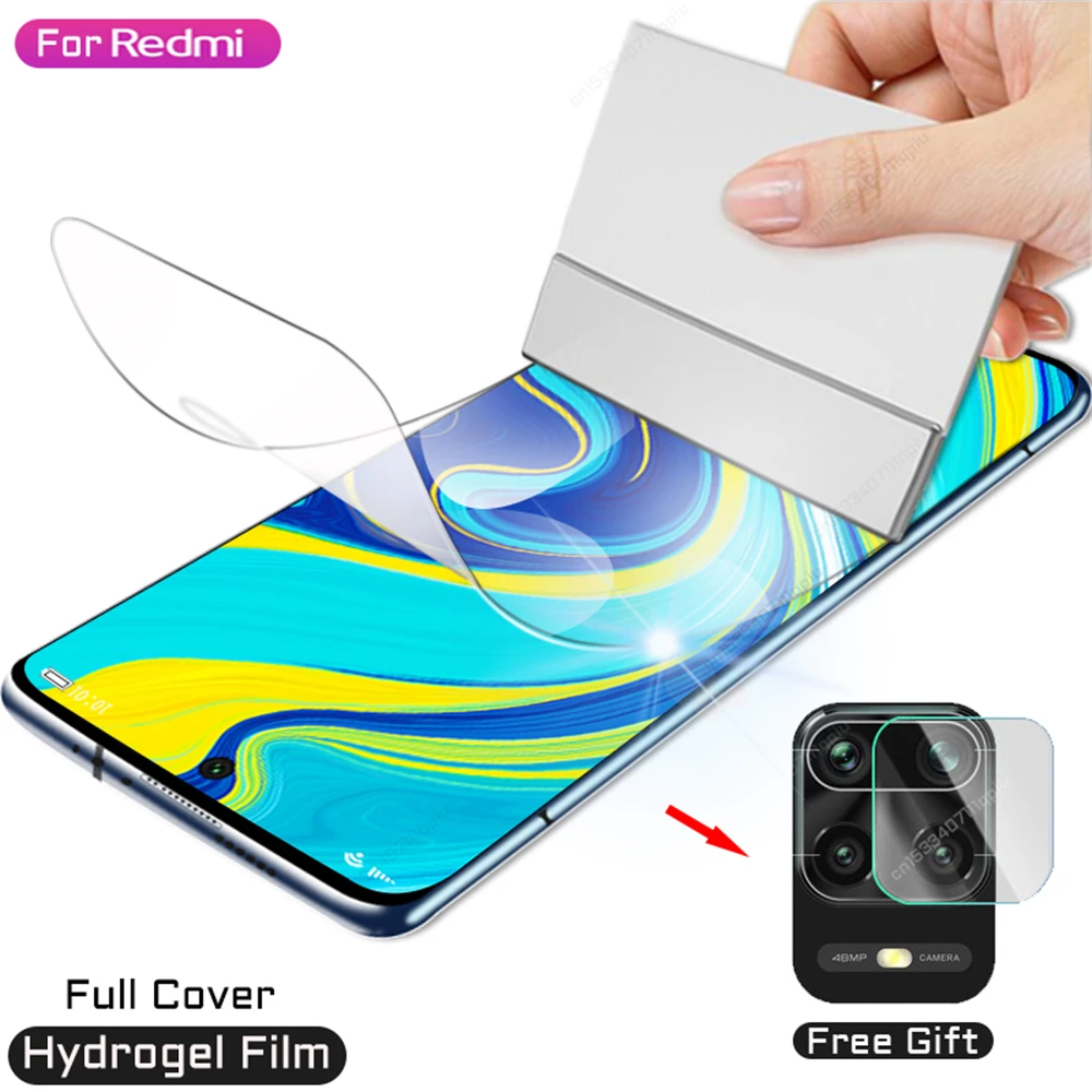 Гидрогелевая пленка для Xiaomi Redmi Note 9 8 Pro 9S 7 S T 8T K30 Ultra 9A 9C 8A 7A 10X K20 Max 128 ГБ не стекло |