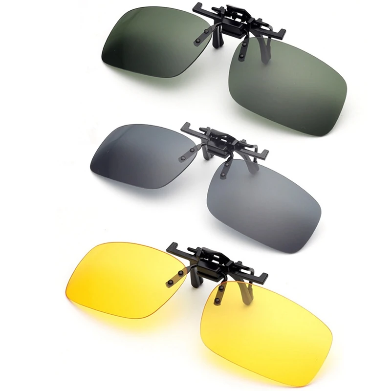 

Sunglasses Car Driver Women Goggles Polarized Outdoor Anti-UVA UVB For Men Clip Driving Night Vision Lens Sun Glasses Interior