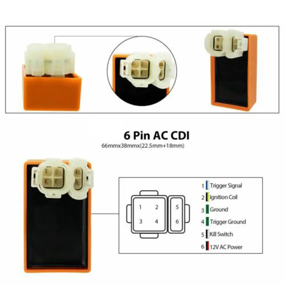 Производительность МОТОЦИКЛА зажигания свечи вилка катушки провода кабель