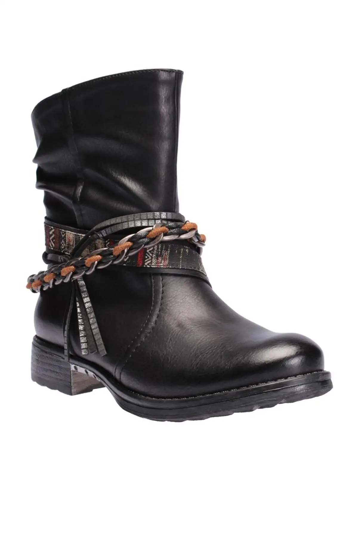 Женские ботинки из натуральной замши с жемчугом коллекция 120130000187 года |