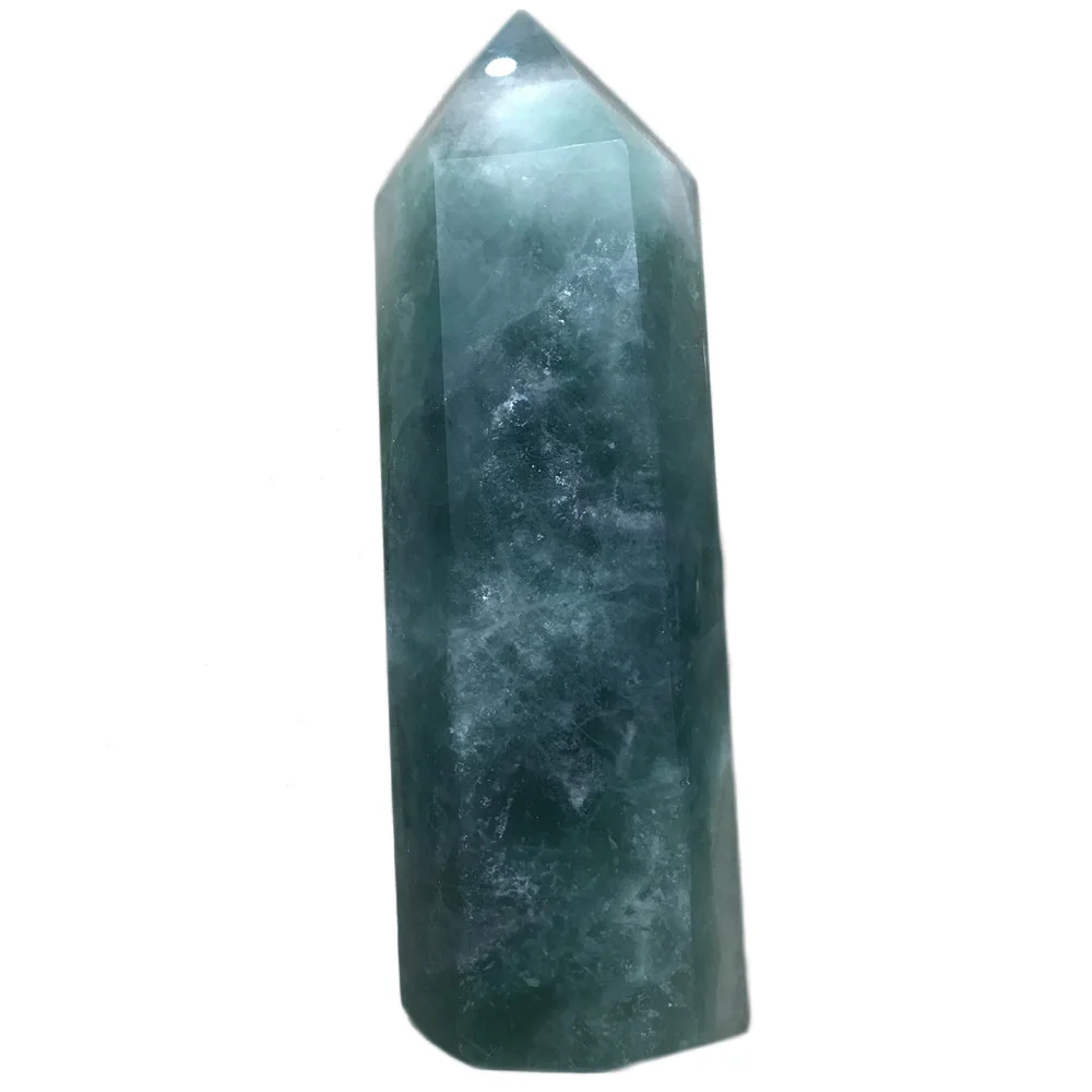 

Natural Tower Fluorite Quartz Crystal Point Home Furnishing Decoration Healing Stone Gift Rod Column Treatment Obelisk Wand