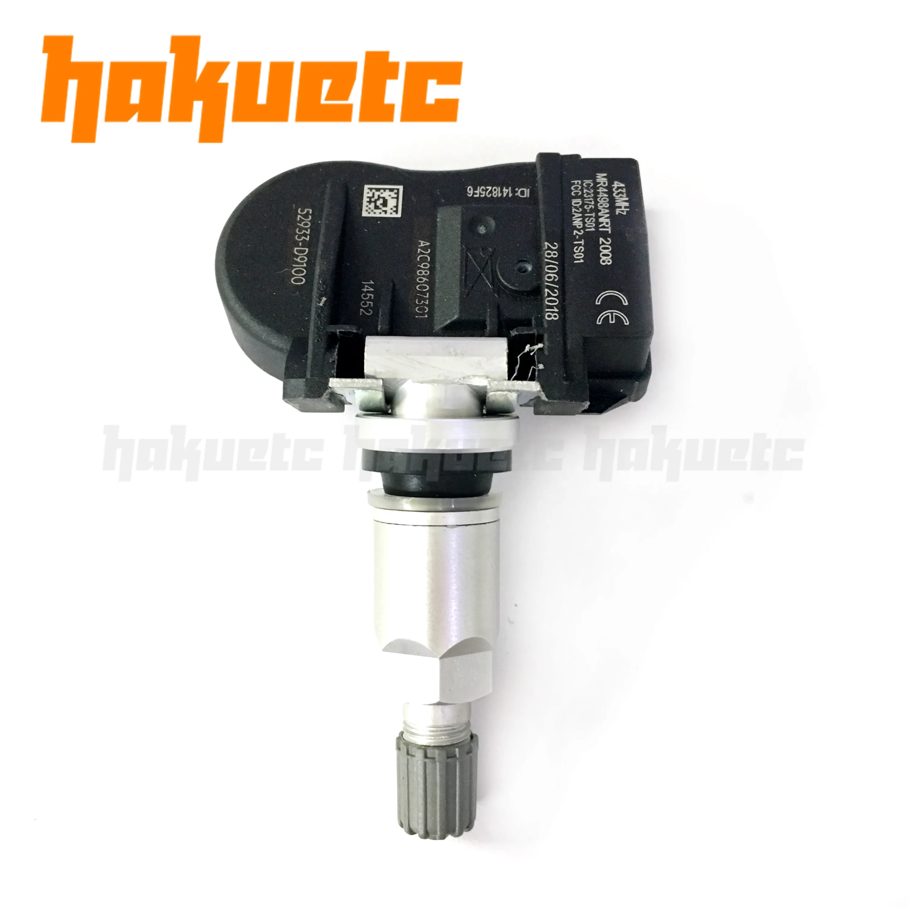 Датчик контроля давления в шинах 52933-D4100 433 МГц TPMS для Hyundai Kia NIRO Optima Sportage Sorento Genesis