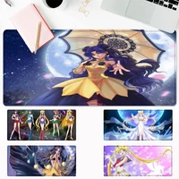 elegant cartoon sailor moon mouse pad laptop pc computer mause pad desk mat for big gaming mouse mat for overwatchcs go