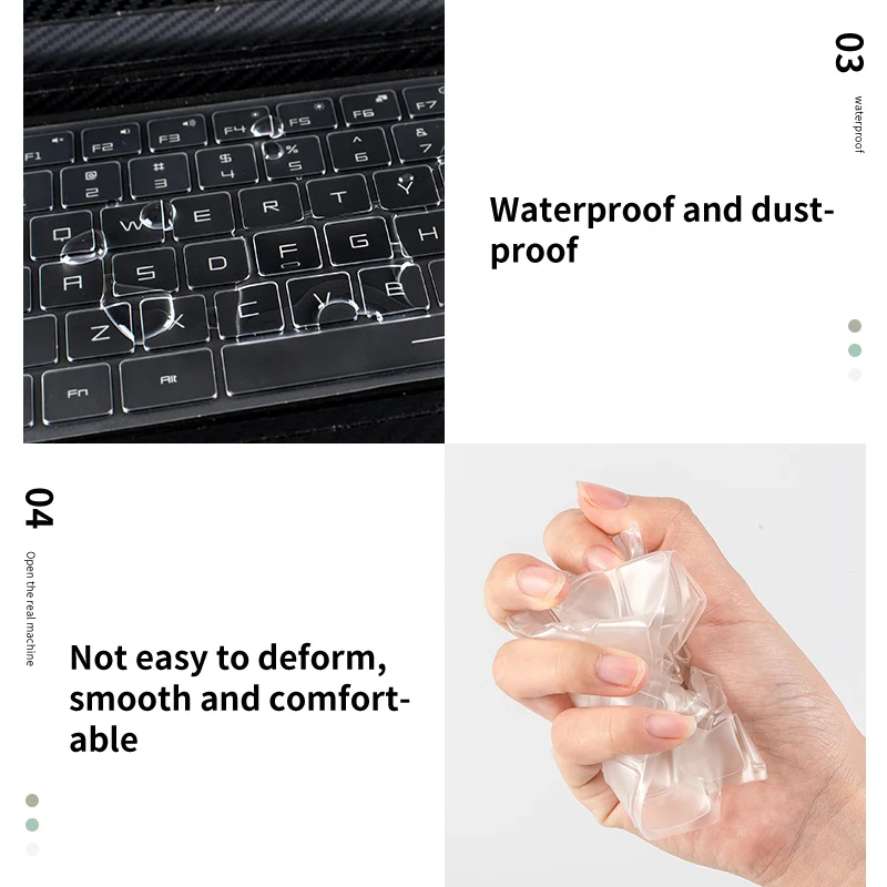 Для клавиатуры ноутбука из ТПУ чехол для Apple Macbook pro16/11Air 13/15 Retina12 прозрачная
