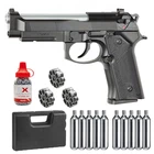 Набор надувных шариков для пистолета ASG M9 IA + преобразователь пули для пистолета + 10x12 резервуаров Co2 + стальные Bbs 1500Ct домашний декор металлический настенный знак винтажный