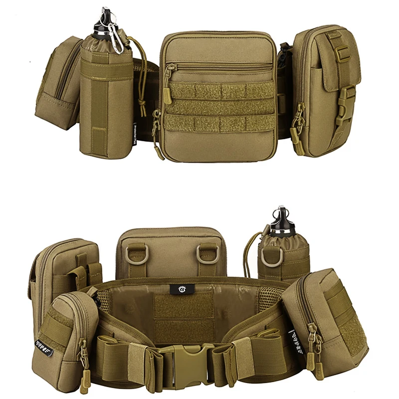 Тактический боевой пояс регулируемый тренировочный нейлоновый снаряжение для