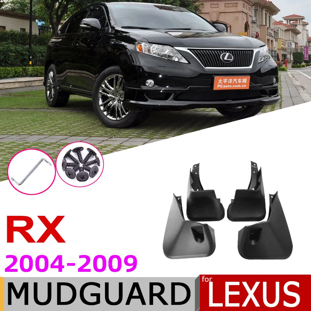 

Брызговик для Lexus RX400h RX RX300 RX330 RX350 2009 ~ 2004 Fender брызговик Всплеск закрылки аксессуары для брызговиков 2008 2007 2006 2005