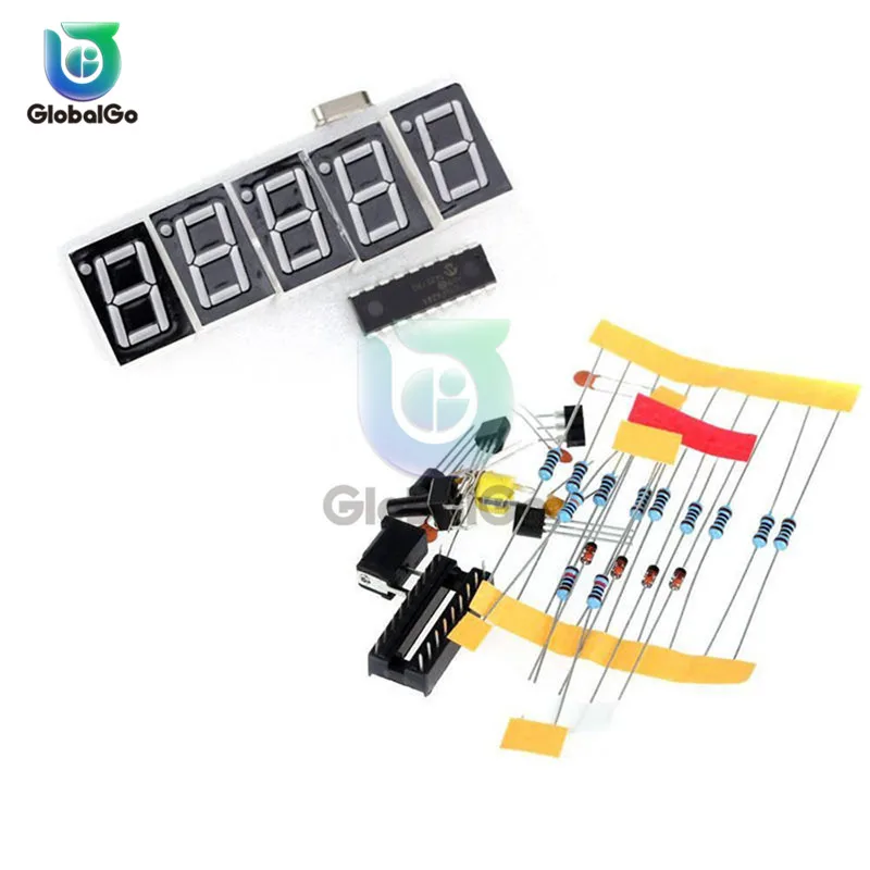 Цифровой кварцевый генератор частот 1 Гц-50 МГц светодиодный дисплей счетчик