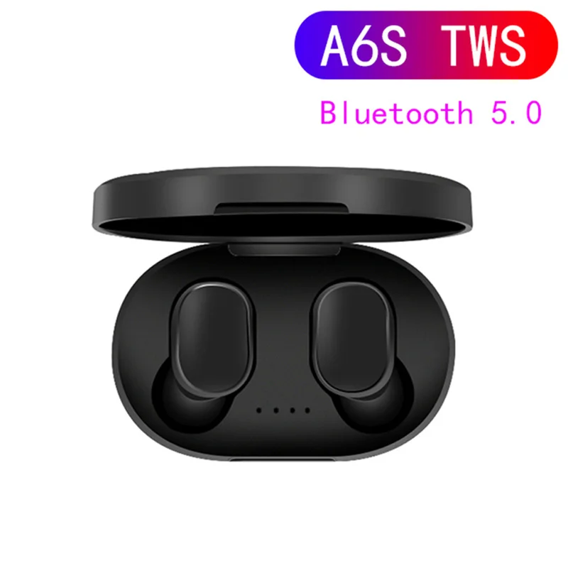 

TWS Bluetooth 5.0 Wireless Headset HD Noise-cancelling with Microphone Hands-free Earbuds Air Point