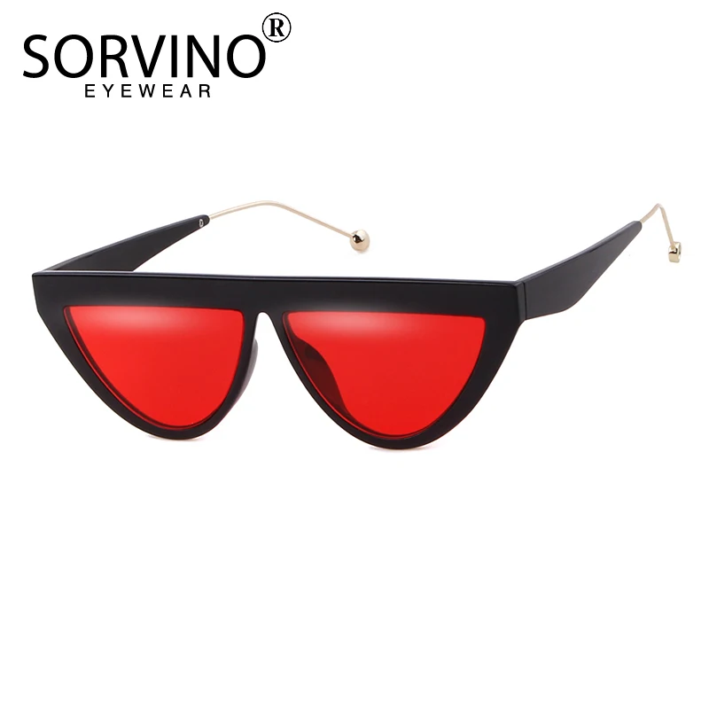 Мужские и женские солнцезащитные очки SORVINO дизайнерские кошачий глаз в стиле