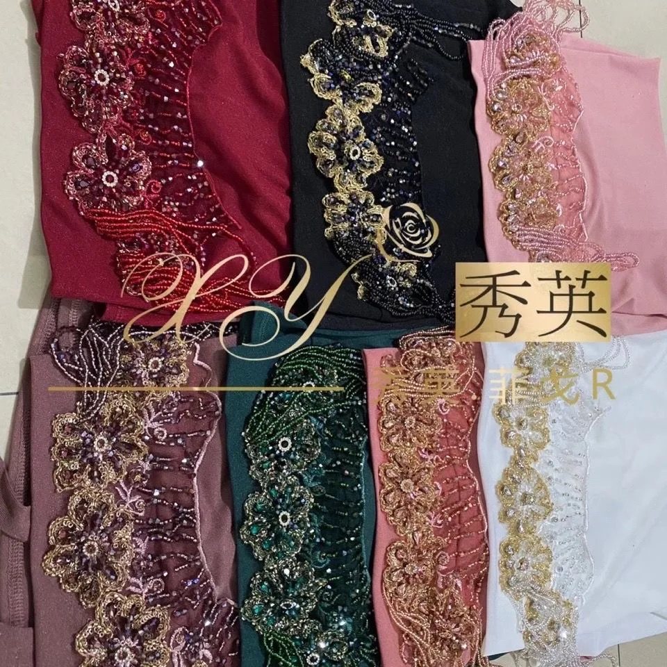 Повседневная одежда высокого качества хиджаб Бисероплетение модные шали|scarf