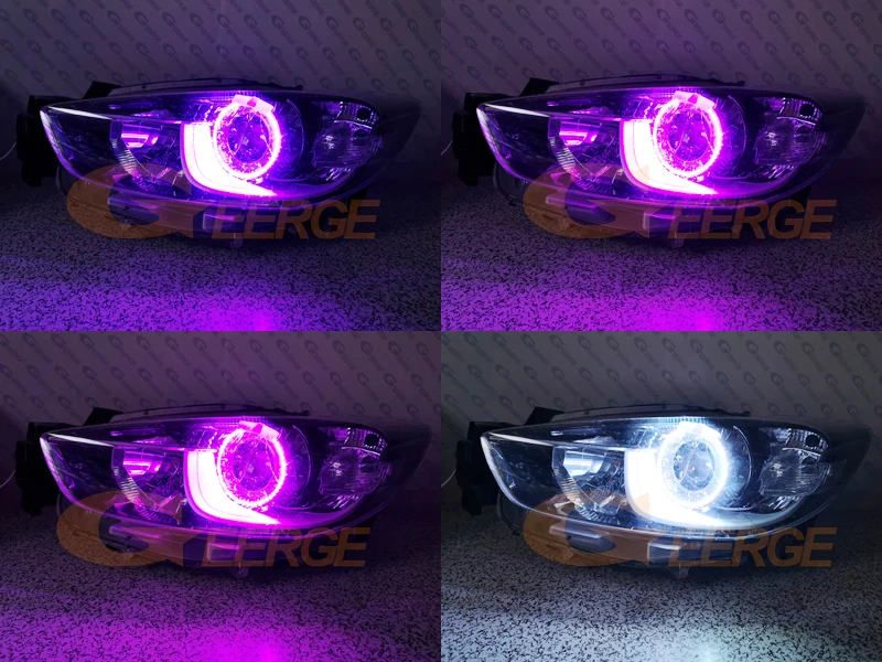 Для Mazda cx5 cx 5 2012 2013 2014 2015 RF remote Bluetooth APP многоцветный ультра яркий RGB светодиодный