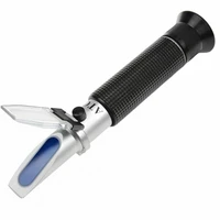 salinity refractometer for seawater and marine fishkeeping aquarium 0 100 ppt with automatic temperature compensation