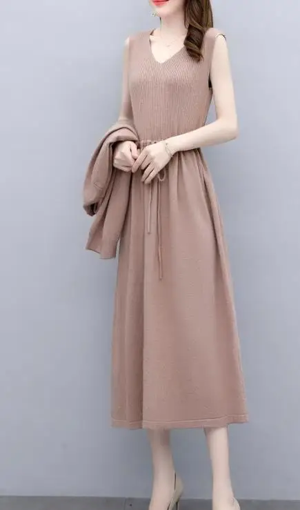 

Fall 2020 new two-piece suit skirt with waist and thin temperament