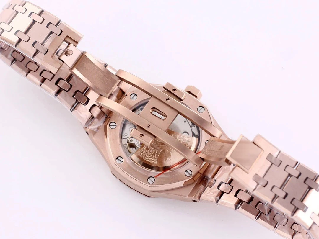 

2020 New men's 2813 Automatic Mechanical Watch Sapphire Stainless Steel Oaks Luminous Rose Gold
