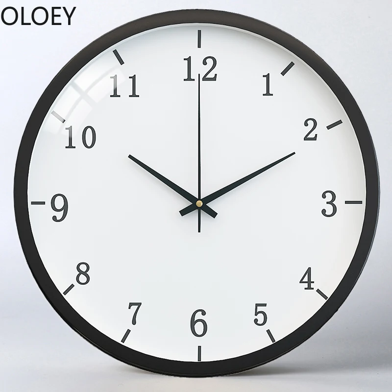 

Modern Large Wall Clock Silent Bedroom Living Room Wall Watch Hanging Clocks Home Decor Kitchen Clock Farmhouse Decor Brief