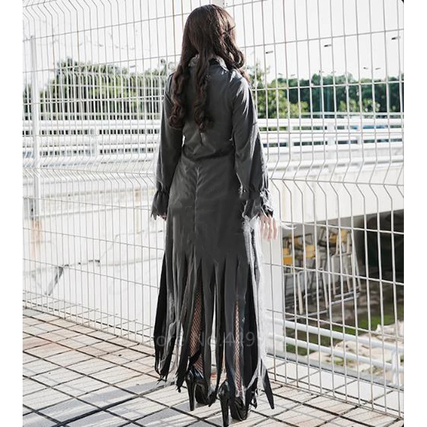 Женский костюм на Хэллоуин сексуальный страшный вампира женское платье для