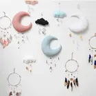 Детская спальня Луна облако кулон фотография бутафория потолок звезды мобильный DIY подарок орнамент детская комната подвесные украшения детская