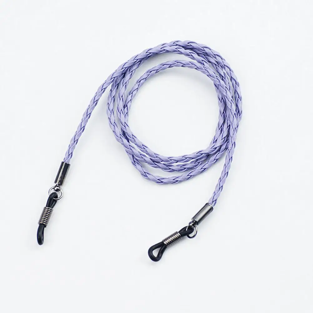 Новинка 2018 плетеная цепочка из искусственной кожи для очков шнурков