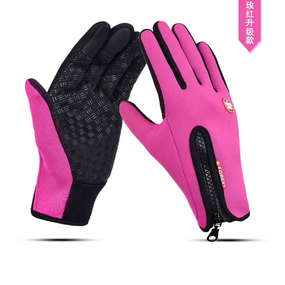 Waterproof Winter Warm Gloves Men Ski Gloves Snowboard Gloves Motorcycle Riding Winter Touch Screen Snow Windstopper Glove