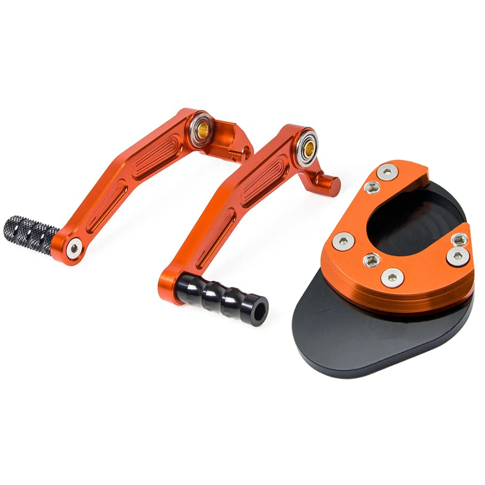 Для KTM RC125 RC200 RC390 DUKE 200 390 2014 2016 125 Duke 2012 2015 подставка боковая удлинительная