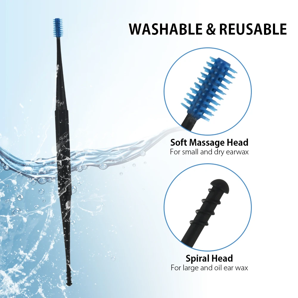 8 шт. ушные восковые палочки спиральный ушной Пинцет для удаления воска Curette