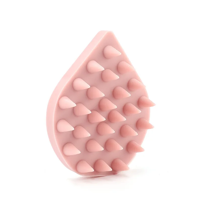 

1 Pcs Shampoo Brush Hair Scalp Cleaning Massage Brush Soft Hair Silicone Comb DFDS889
