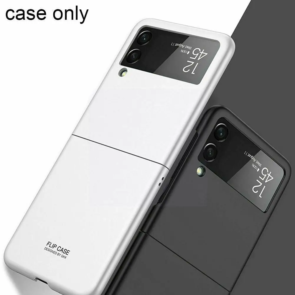 

Folding Phone Case For Samsung Galaxy Z Flip 3 Cover Case Thin Plastic Case Ultra Slim Matte Hard J7G4