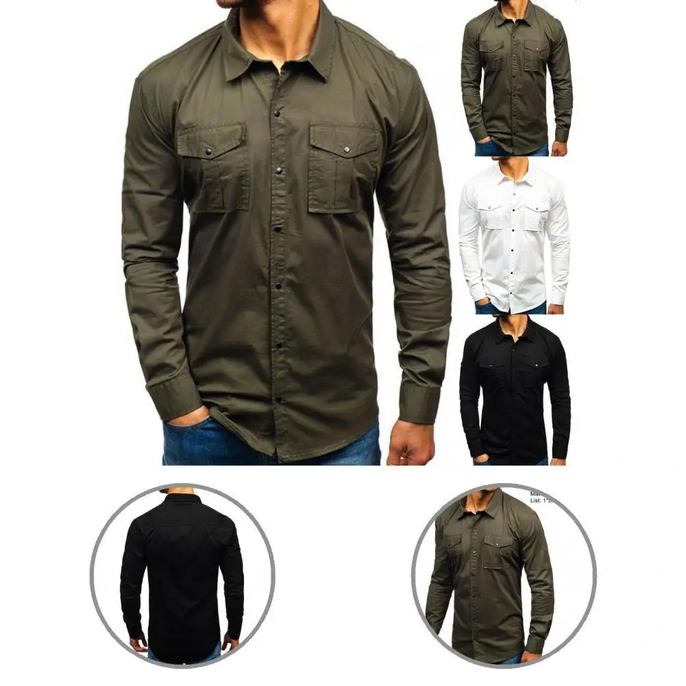 

Thin Trendy Leisure Autumn Shirt Cardigan Autumn Shirt Pockets for School