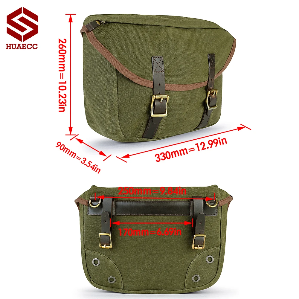

Pair Universal Motorcycle Bags Saddlebag Luggage Side Bags Saddle Bag Storage Tool Pouch for Harley Yamaha Honda Suzuki