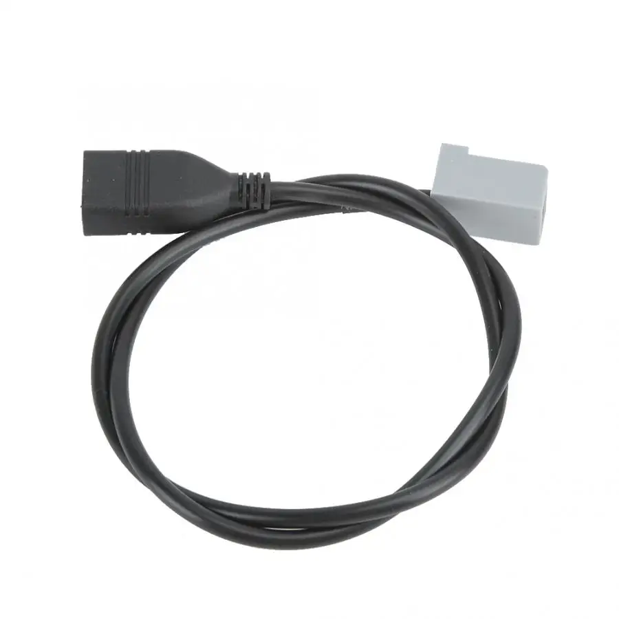 Автомобильный USB AUX Кабель-адаптер Поддержка MP3 MP4 WMA USB-вспышка для MITSUBISHI Outlander ASX