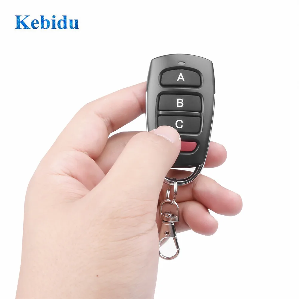 kebidu 433 MHz Auto Remote Control Cloning Gate for Garage Door Portable Duplicator Key | Электроника