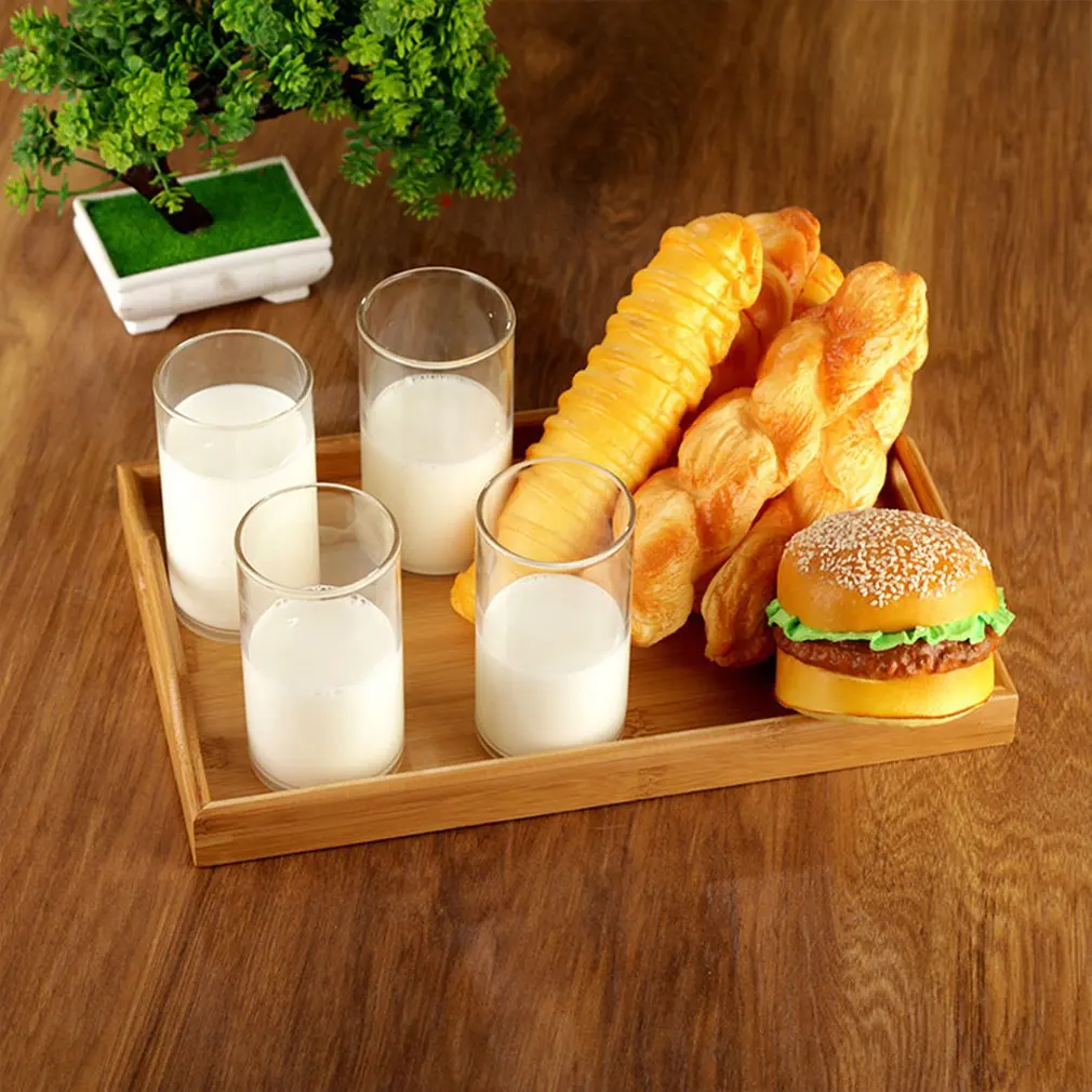 Цилиндрическая кофейная чашка сок термостойкая стеклянная прозрачная