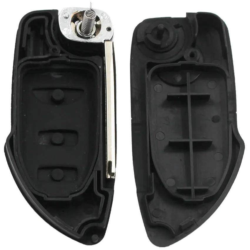 Модифицированный Флип складной пульт дистанционного ключа оболочки 3 кнопки для