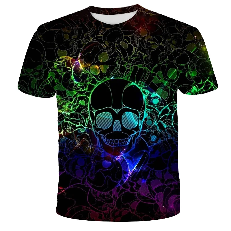 

Tops Clothes for Girls Kids Childs Boys T shirt Undertale t Shirt Skull T-shirt 3D Print kawaii harajuku casual Short Sleeve