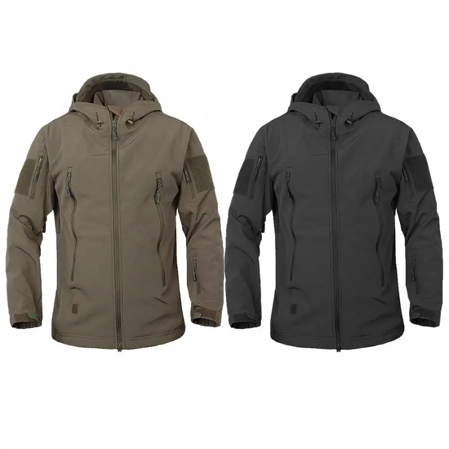 Походные Куртки Водонепроницаемые непромокаемые уличные куртки камуфляжные