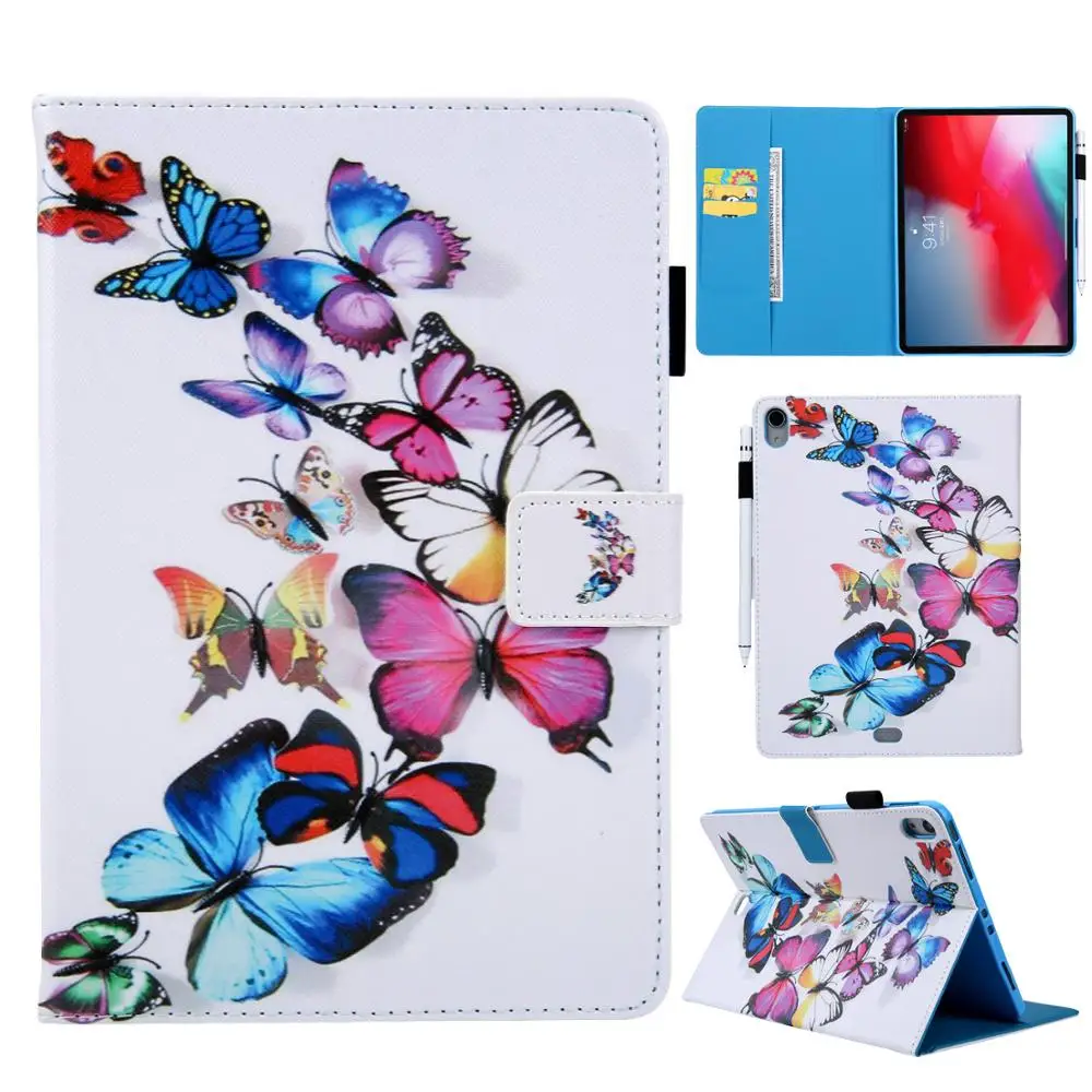 Чехол подставка из искусственной кожи с принтом панды для Apple IPad Pro 11 2018 A2013 A1934