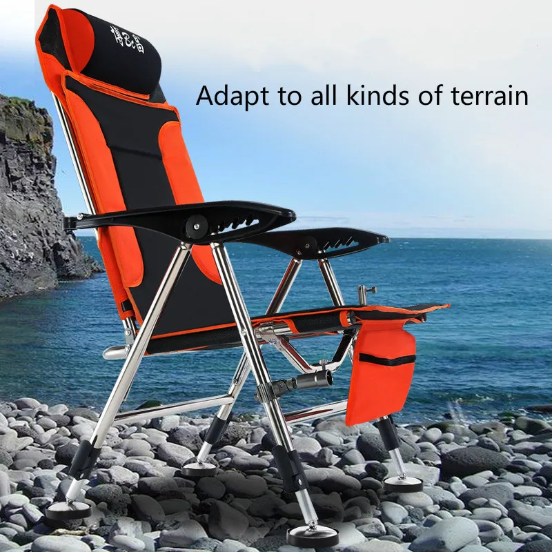 Складные наборы рыболовных стульев Многофункциональный походный уличный стул