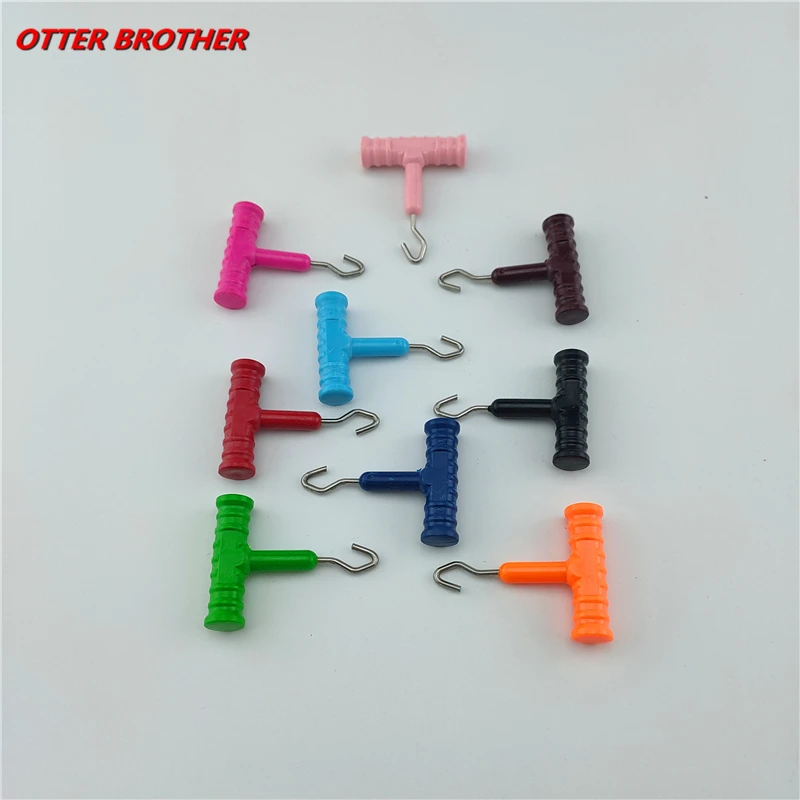 1pcs Fishing Sea Stainless Steel Knot Puller Tool Rig Making Carp Terminal Tackle Making Accessories
