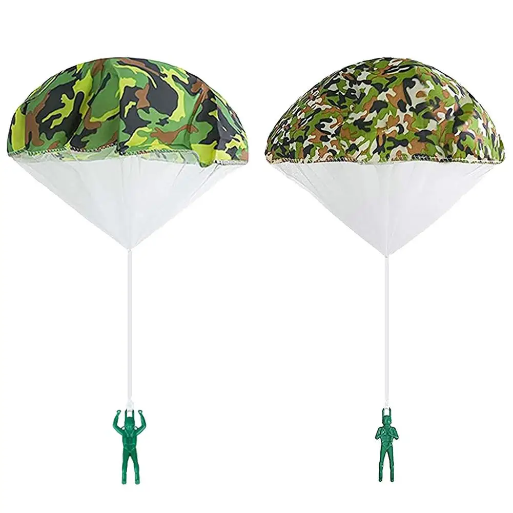 

Kids Hand Throwing Parachute Toy Soldier Parachute Toy 2 Colors Army Camo Outdoor Fun Sports Play Game Educational Toys For Kid
