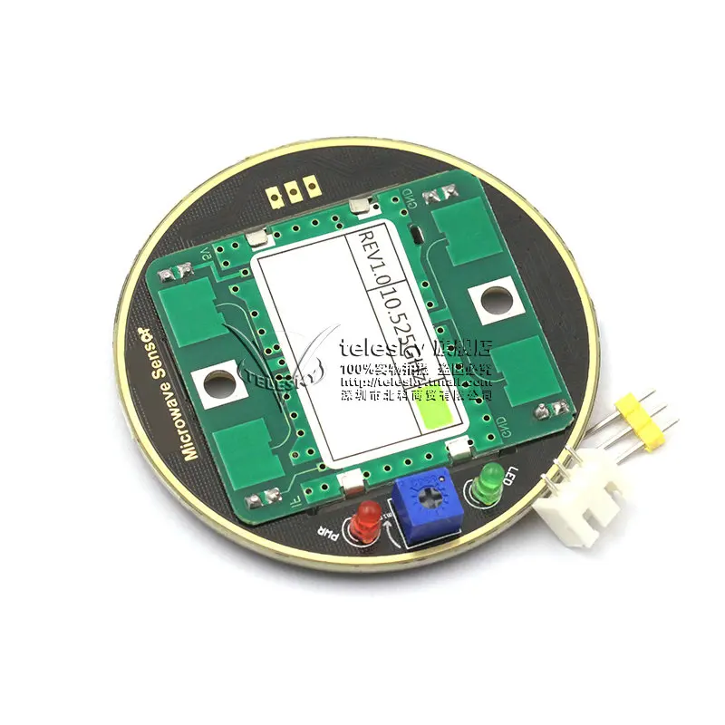 

Microwave Radar Sensor Module HB100 Wireless Smart Detector 10.525GHz Sensor