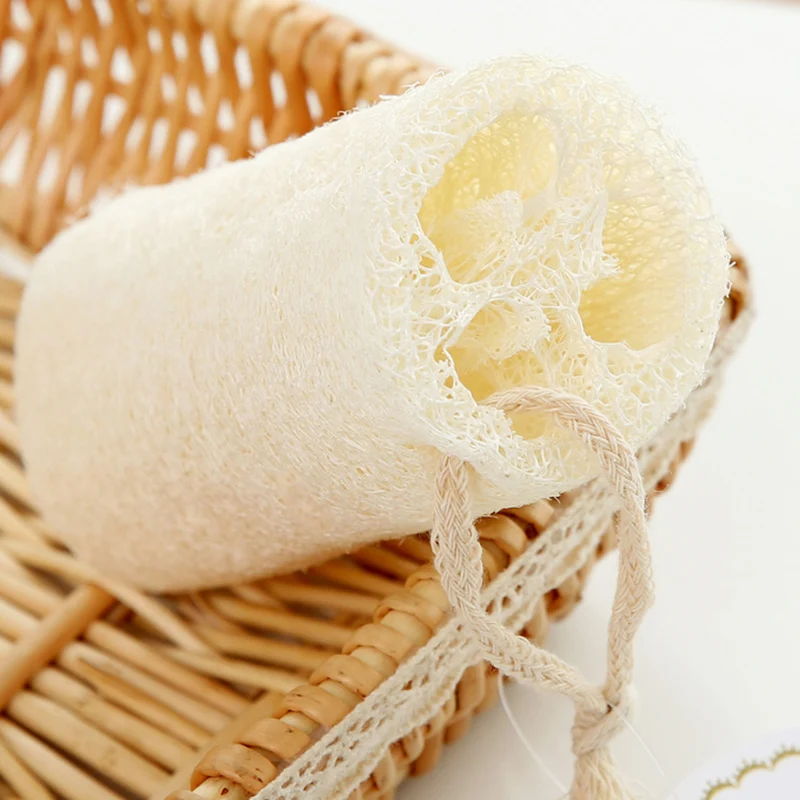 

Bath Body Shower Sponge Scrubber Natural Loofah Luffa Loofa Bathing Massage Body Sponge Scrubber Kitchen Clean Dish Rag 2021