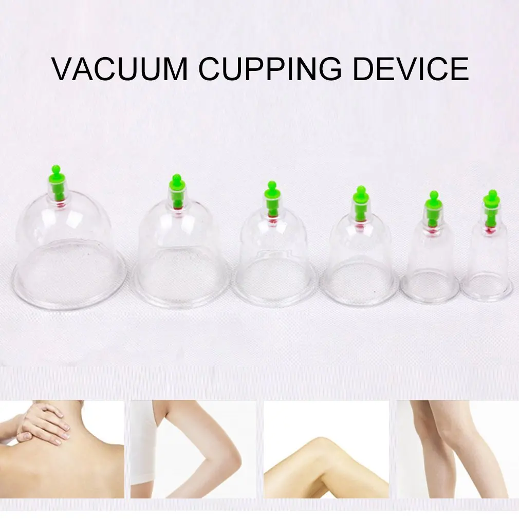 

Multi Size Cupping Cans Massage Jars Household Herapy Device Suction Cup Pumping Vacuum Tank Joint Cans