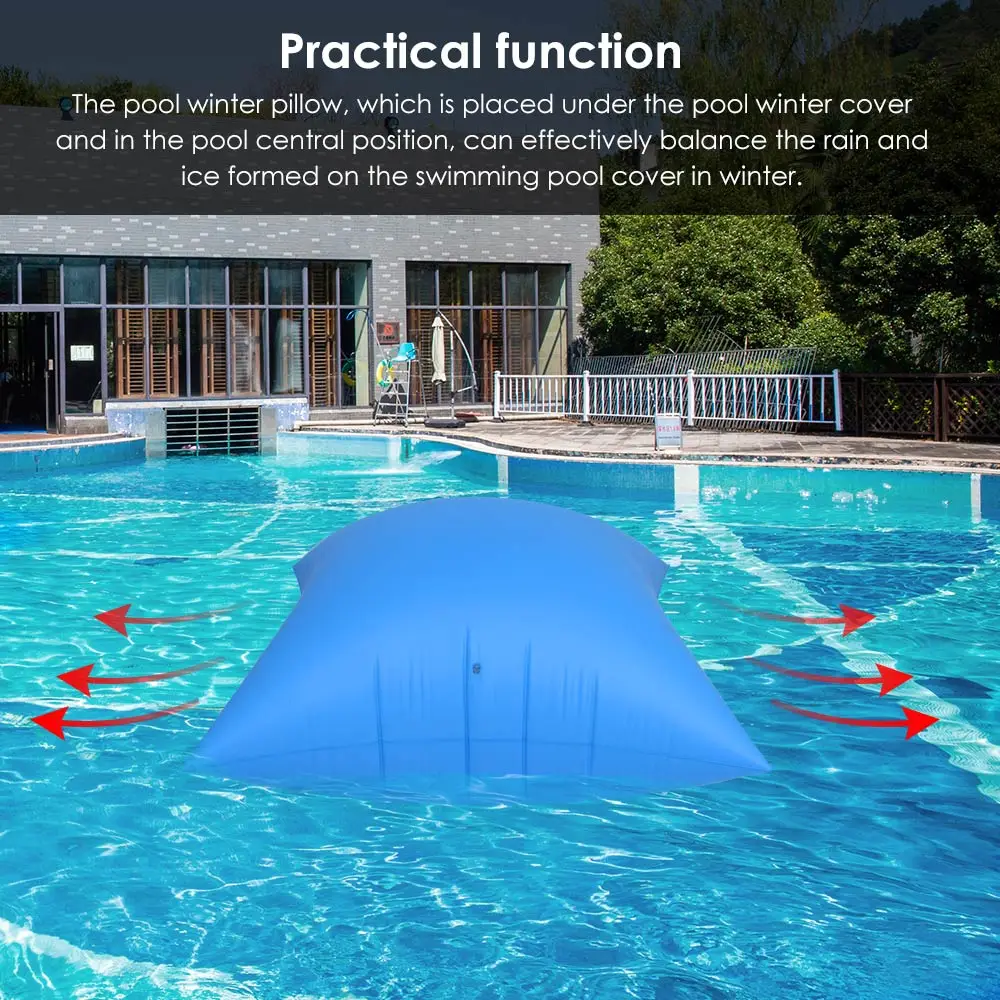 

Portable Swimming Pools Air Pillows Winter Prevent Fading Durable PVC Floating Spa Square Hot Tubs Multifunction Square Hot Tubs