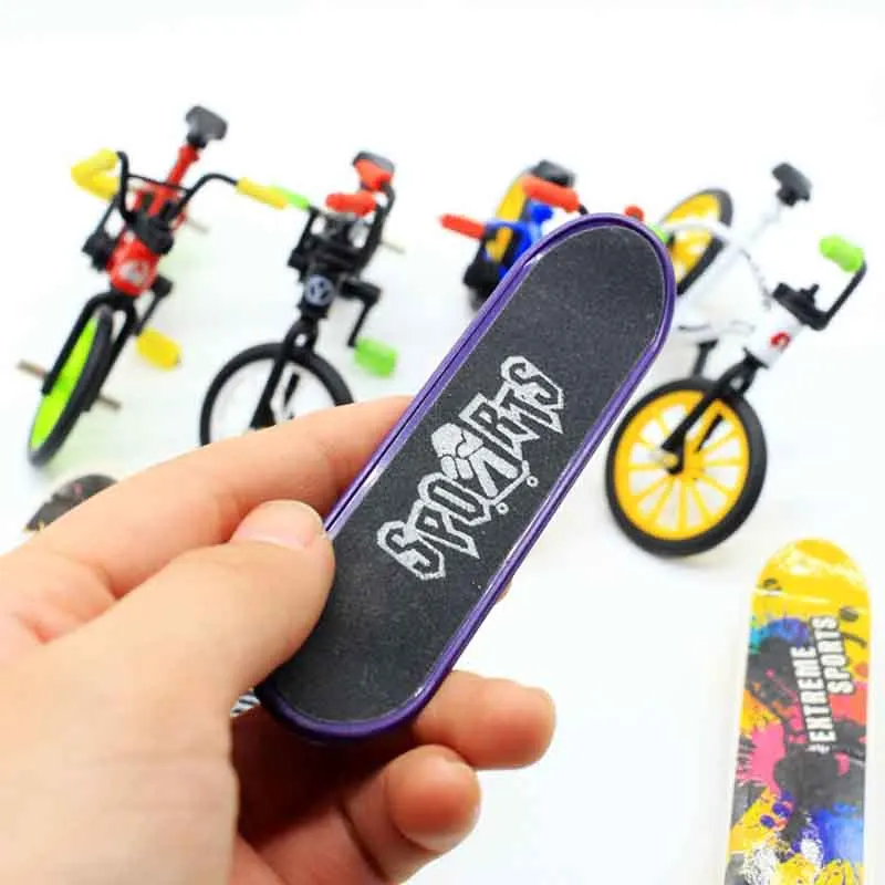 Мини модель велосипеда легко снимаются Finger Bikes игрушки для детей мальчиков
