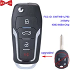 KEYECU для Ford Edge Escape погрузка Explorer Flex Focus Fusion Mustang Taurus Модернизированный дистанционный ключ CWTWB1U793 315 МГц 4D63